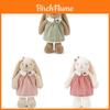 Plush Bunny Stuffed Animal With Soft Short Pile For Kids Birthday Gift