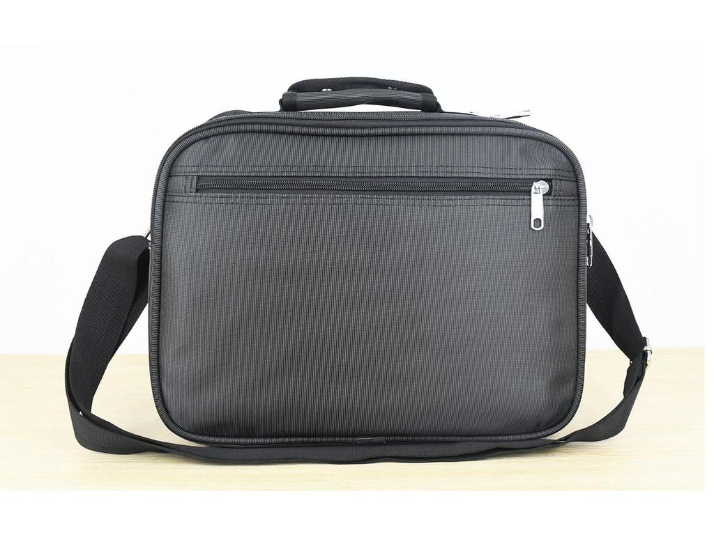 Black Waterproof Messenger Bag for Men and Women - Shoulder, Cashier, Storage, Express Handbag, and Wallet In One