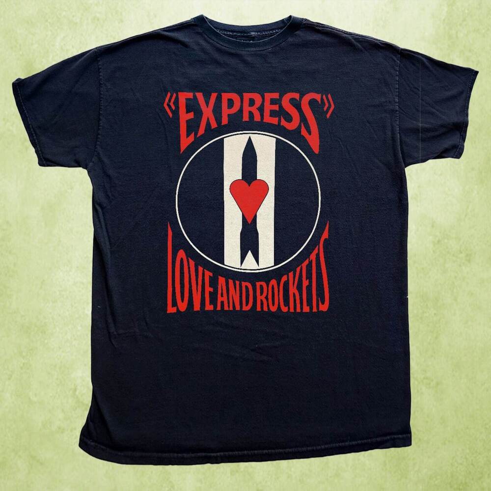 New Love and Rockets Express New black T-shirt Unisex T-Shirt XXL