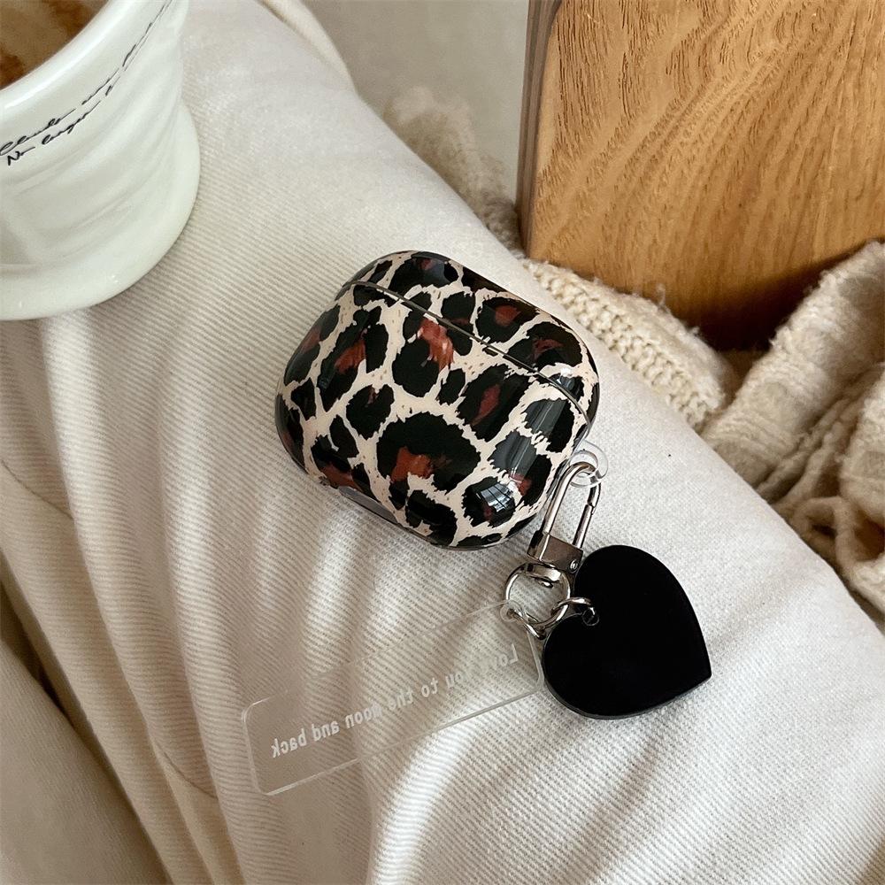 Ins splashing ink leopard print for AirPods pro1 generation protective case 1st generation pro1 apple bluetooth headset case female Korean