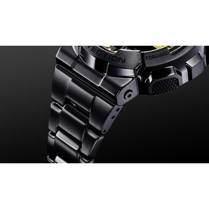 Casio G-SHOCK Men's Stainless Steel 200M Water Resistant Digital Shock Resistant Quartz Watch GM-110BD-1A9