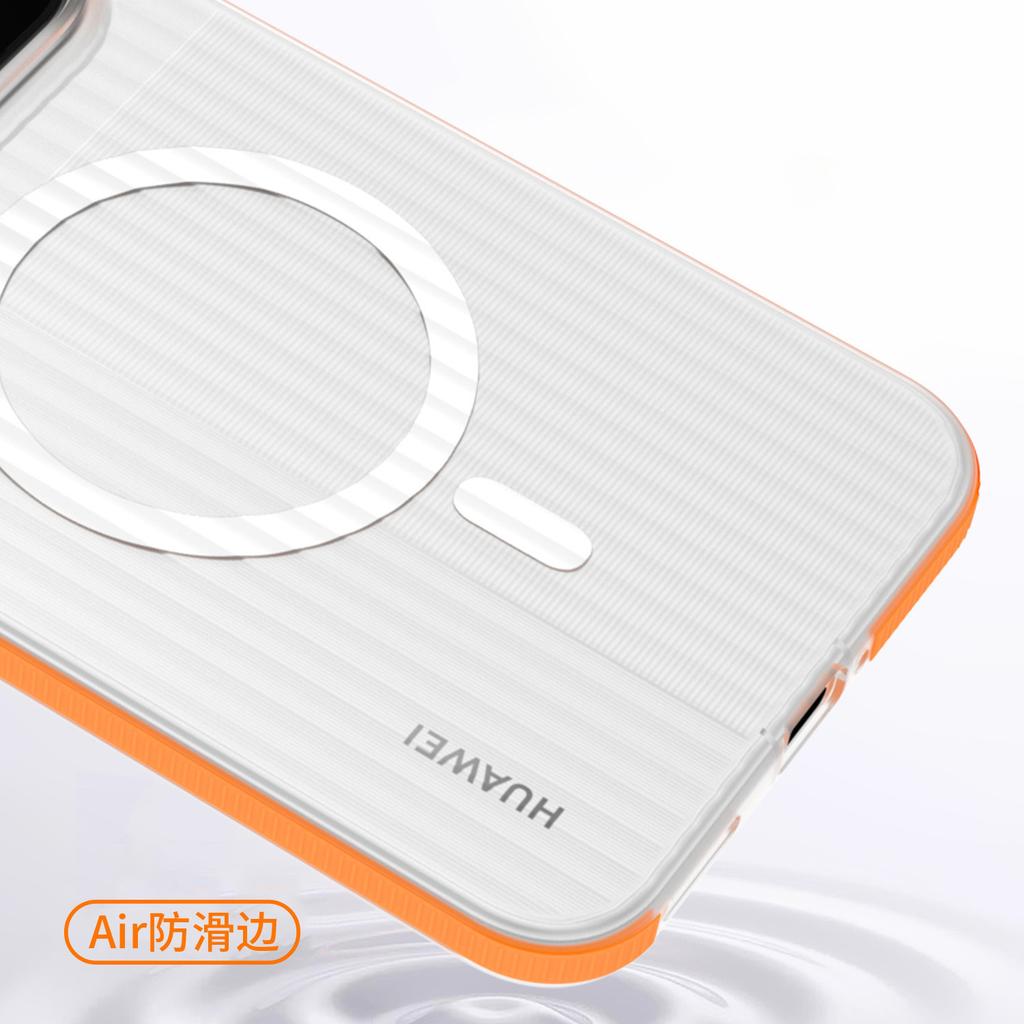 Applicable to Huawei PureXView mobile phone case PureXView anti-skid edge corrugated ice mist magnetic anti-drop protective case