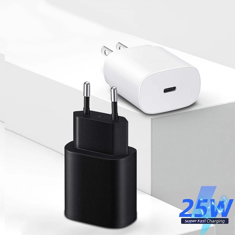 Pd 25W Super Fast Charger For Samsung Galaxy S20 S21 S22 S23 Ultra S10 S9 Note 10+ Fast Charging Usb C To Type C