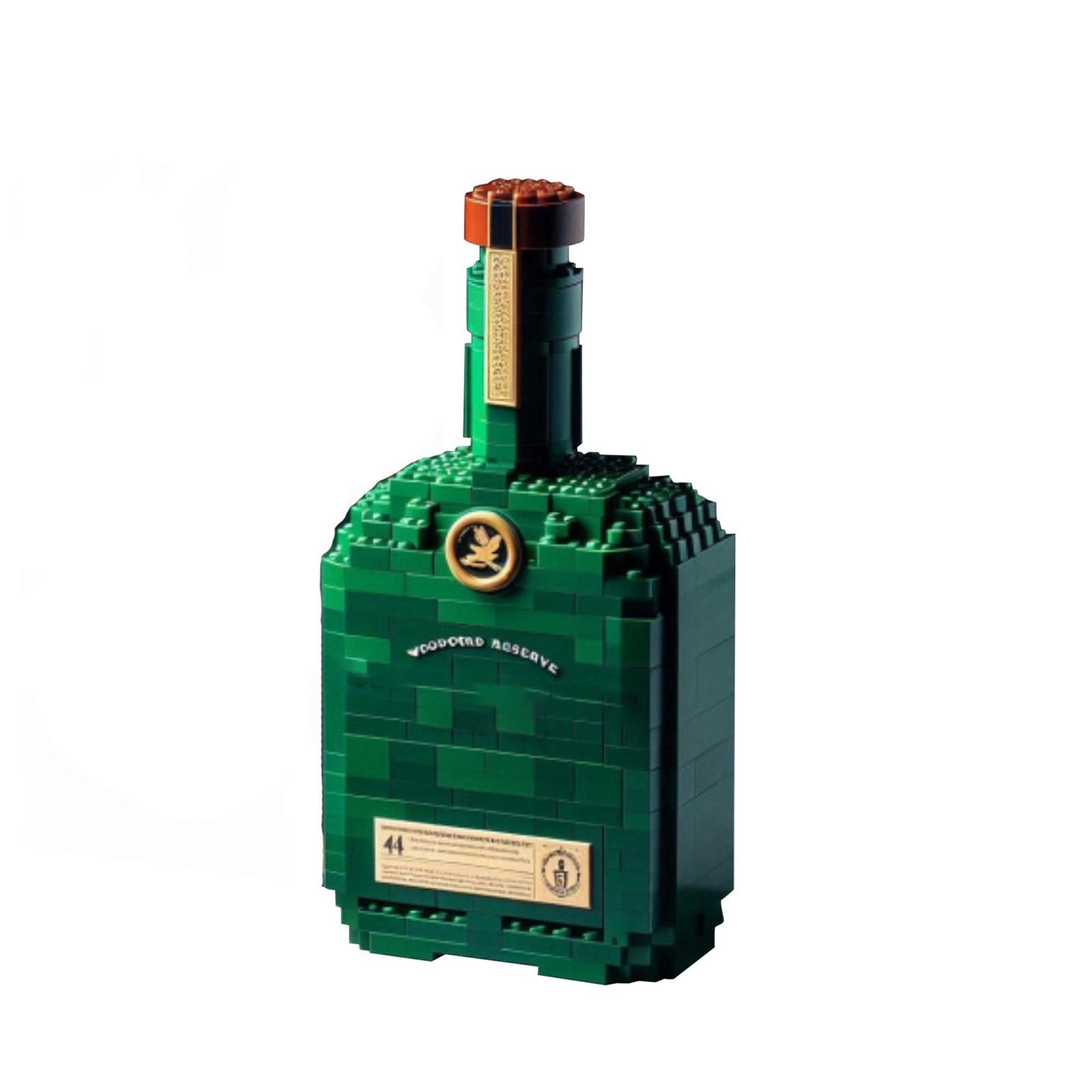 

Имитация винной бутылки, модель из строительных блоков, креативное строительство, игрушки для мальчиков и девочек 8