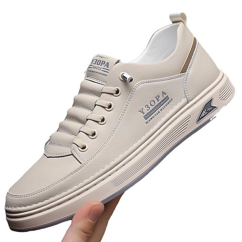 2024 Popular Men's Breathable Casual White Anti-Skateboard Shoes