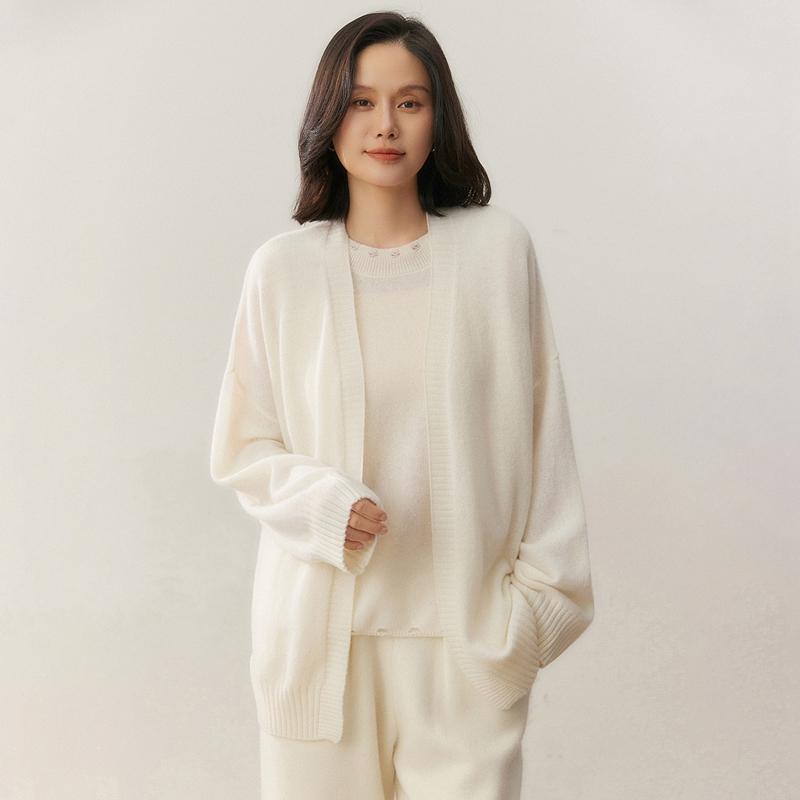 Qinghe 100% Pure Cashmere Women's Sweater - Ultra Soft Luxury Winter Pullover