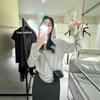 Womens Loose Fitting Hooded T Shirt Long Sleeve Fall Top Casual Style