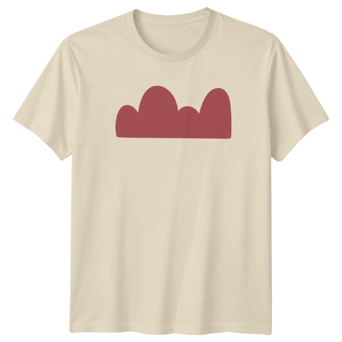 Soft Abstract Cloud Minimalist T-Shirt Cloud Design Abstract Art Birthday Gift XXXXL