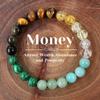 Vintage Stone Beads Bracelet Bohemian Wrist Chain Bracelet for Women Elastic Bangles Attract Wealth Bracelets Ladies Jewelry