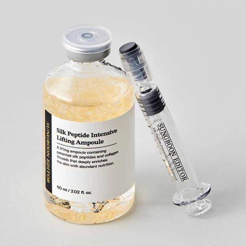 SUNGBOON EDITOR Hedvábný peptid Intenzivní liftingová ampule 60 ml (Rozpouštěcí hedvábná liftingová péče)