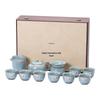 Master Hand-crafted High-End Ceramic Tea Set - 10-Piece Business Gift
