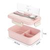 Microwave Lunch Box Wheat Straw Dinnerware Food Storage Container Bento Box Children Kids School Office