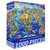 1000-Piece Cute Challenging Educational Jigsaw Puzzle for Adults - Stress Relief Birthday Gift for Her