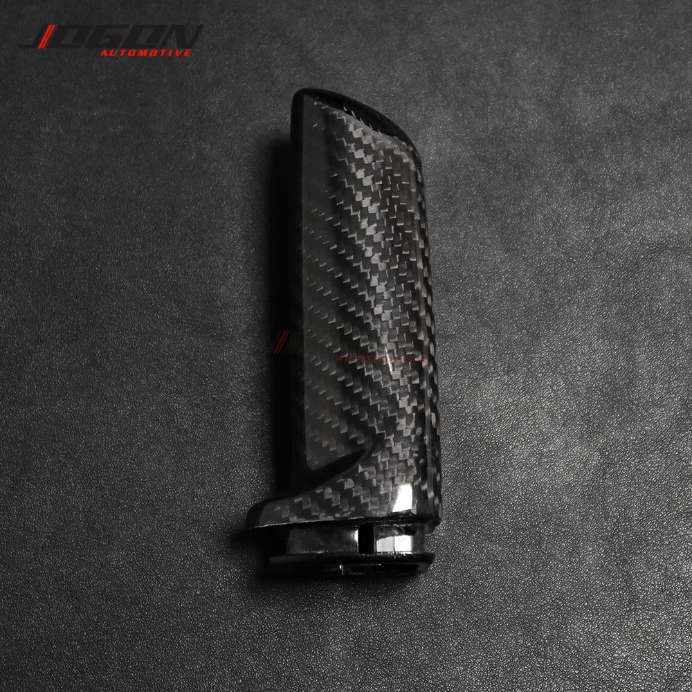 Real Carbon Fiber Car Handbrake Gear Shift Interior Trim Cover for BMW 3 Series E90 2005-2012 F20 F30 F31 GT F34 2013-2018