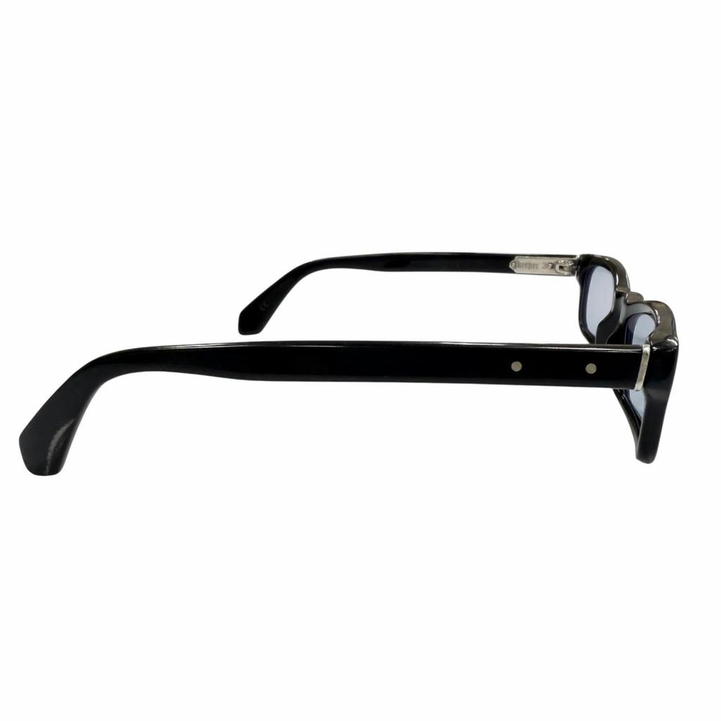 Very Good CHROME HEARTS Sunglasses KEEPER 2 Rare Black 925 Used