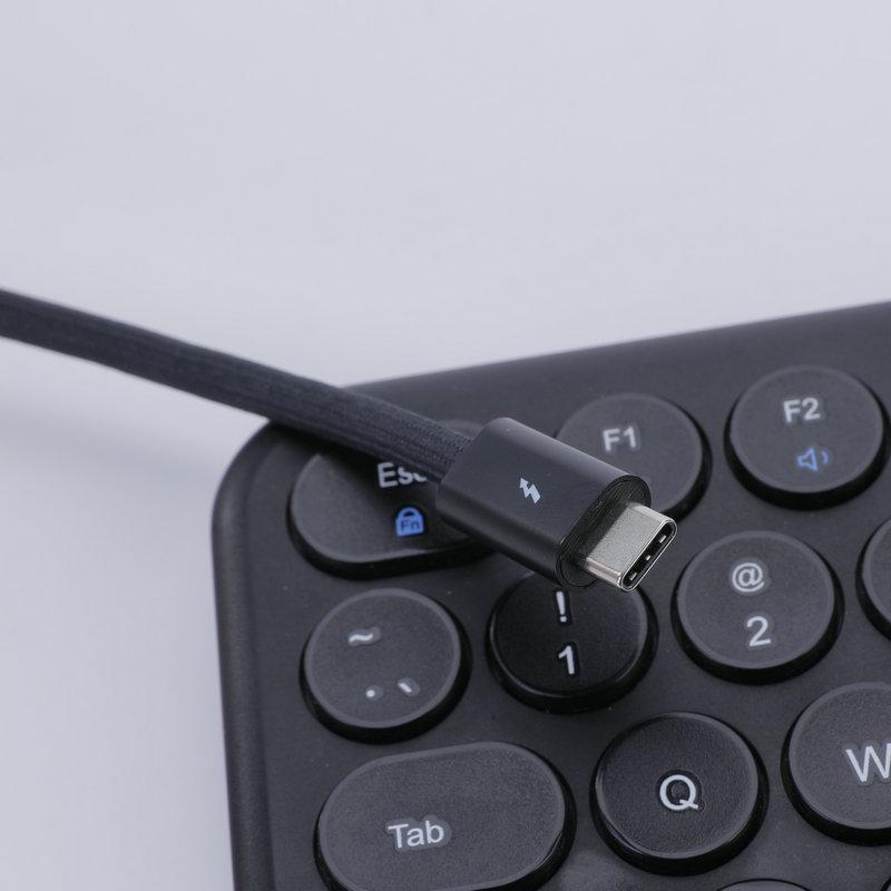 USB4 High-Speed Thunderbolt 4 Data Cable for 8K Screen Projection and File Transfer