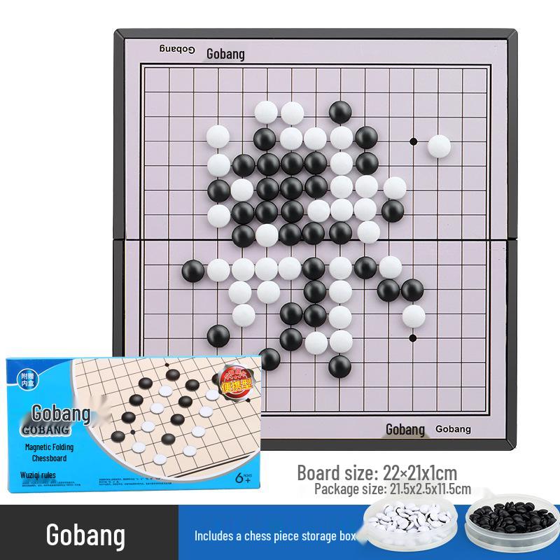 Magnetic Children s Educational Game Set: Go-Moku, Flying Chess, Animal Chess, Chinese Chess, Checkers