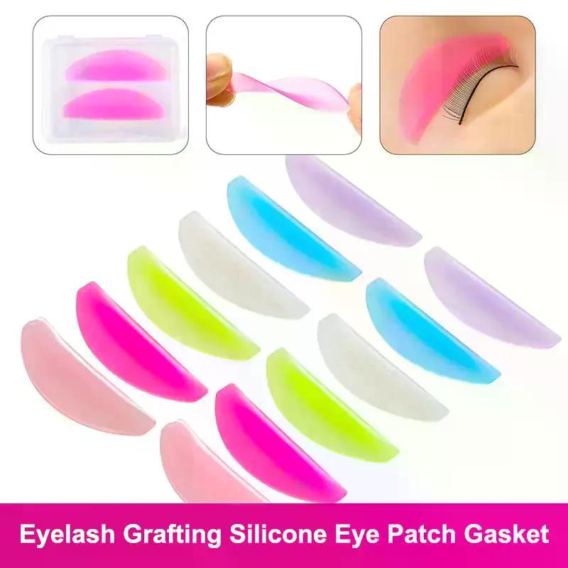 1pár silikonových vložek na řasy Řasy Tyčinky Shield Lifting 3D kulma na řasy Příslušenství Aplikátor Makeup Tool