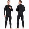 Herren 3mm Vollneoprenanzug mit Frontreißverschluss Thermischer Tauchanzug Surfen Schnorcheln Schwimmen Wassersport