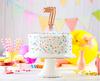 Foil Balloon For Cake Number 7 Rose Gold 1Pc