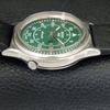 AUTOMATIC 7009A VINTAGE SEIKO 5 JAPAN MENS GREEN COLOR DIAL WATCH a701488-5 R206b-a701488
