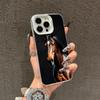 Fashion Horse Mobile Cell Phone Case for iPhone 17 16 15 14 13 12 11 X XR XS 8 7 Air Pro Max Plus White Translucent Cover