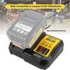 NEW Upgraded DCB112 Battery Charger For Dewalt 10.8V 12V 14.4V 18V 20V DCB206 DCB205 DCB204 DCB203 DCB120,DCB107 DCB115 DCB105