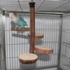 Bird Perch Stand Toy Durable Bird Cage Standing Resting Perches For Parrots Parakeets Birds Lovebirds Finches Climbing Standing
