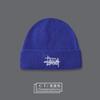 Knitted Hat Men's Winter Trendy Brand Big Head Circumference Bag Head Cold Hat Versatile Warm Letter Embroidery Wool Hat Women