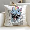 classic animal French Bulldog Cushion Cover Soft  EasyWash Pillow Case  Versatile for Couch Bed Travel and Office