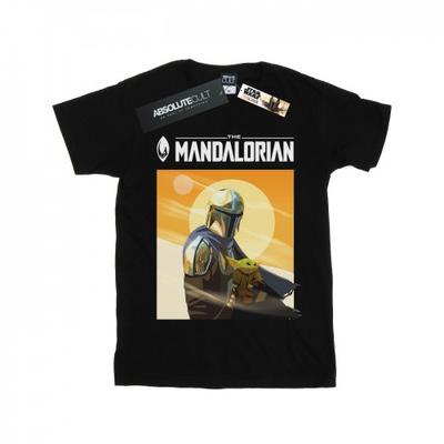Mens The Mandalorian The Child Two Moons T-Shirt
