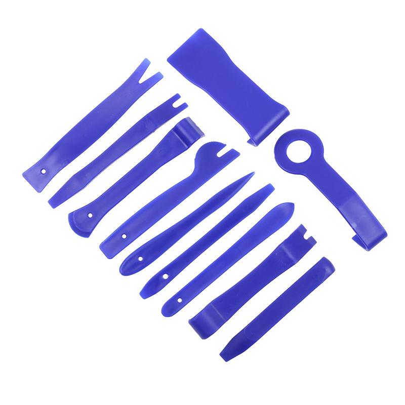 Car Trim Removal Tool Kit 11Pcs Door Panel Remover Tools For Auto Upholstery Repair Dashboard Audio Console Radio Installer