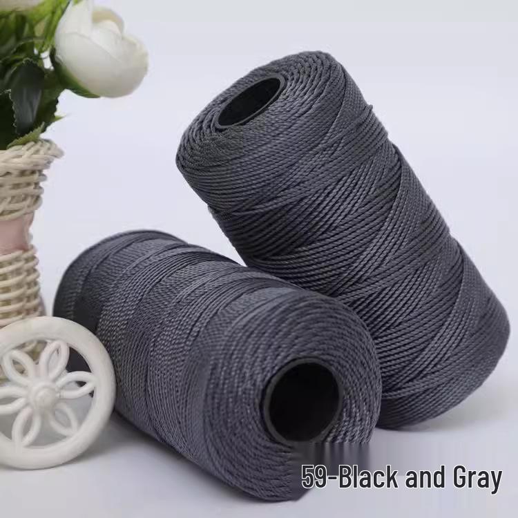 Ice Silk Bright Yarn for Handmade Knitting: Crochet Bags, Hats, Car Seat Cushions, Cup Holders, and Slippers.