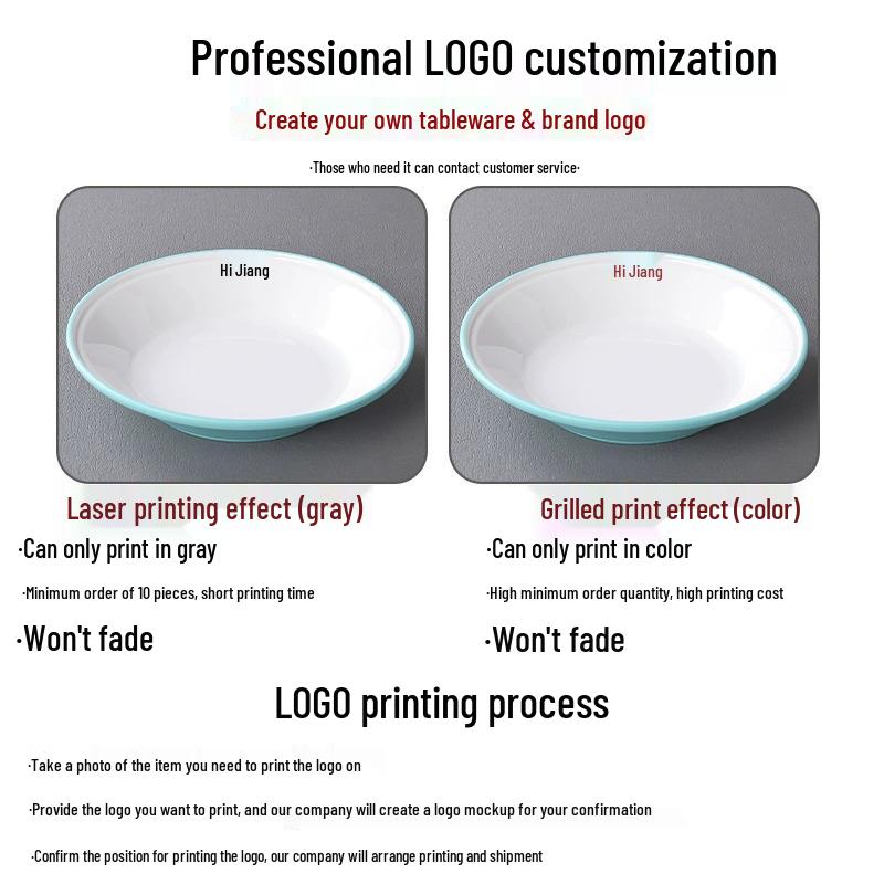 Nordic Style Commercial Buffet Plate – Durable Round Plastic Plate for Hotels and Restaurants