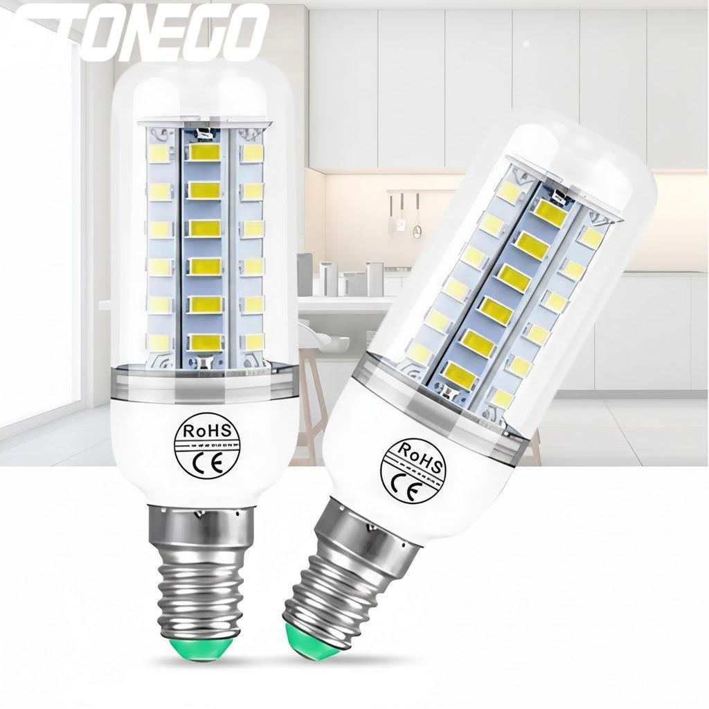 E27E14 LED Corn Bulb 3W12W 24LEDs SMD5730 Chandelier Light 200240V Bedroom Kitchen Home Decor Lighting