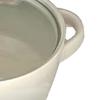 6in Soup Bowls Multifunctional Thermal Insulation Ceramic Soup Crocks with Double Handles Lid for Instant Noodles Soup