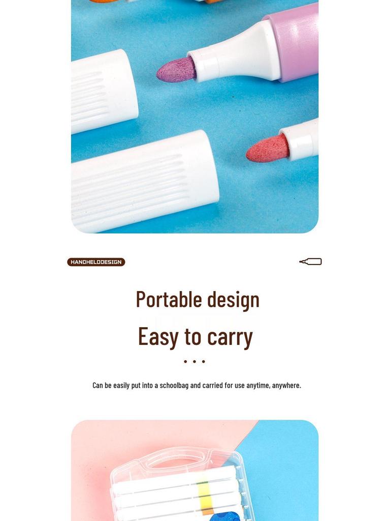 Master Soft Tip Acrylic Markers & Layerable Color Pencils with Art Brushes for Kids