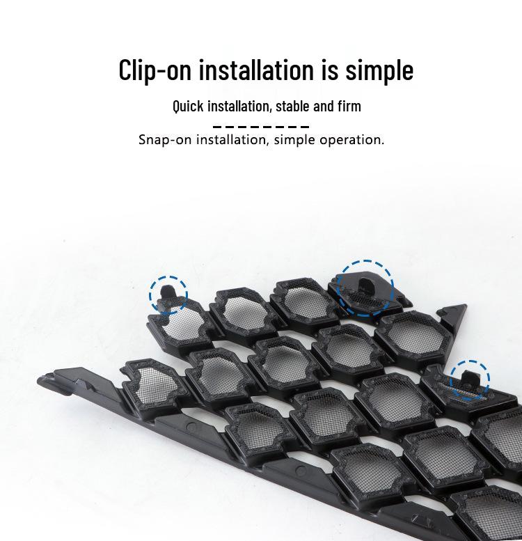 Volkswagen Passat Starry Sky Insect Net: Front Grille & Radiator Grille Cover Mod for Insects & Catkins