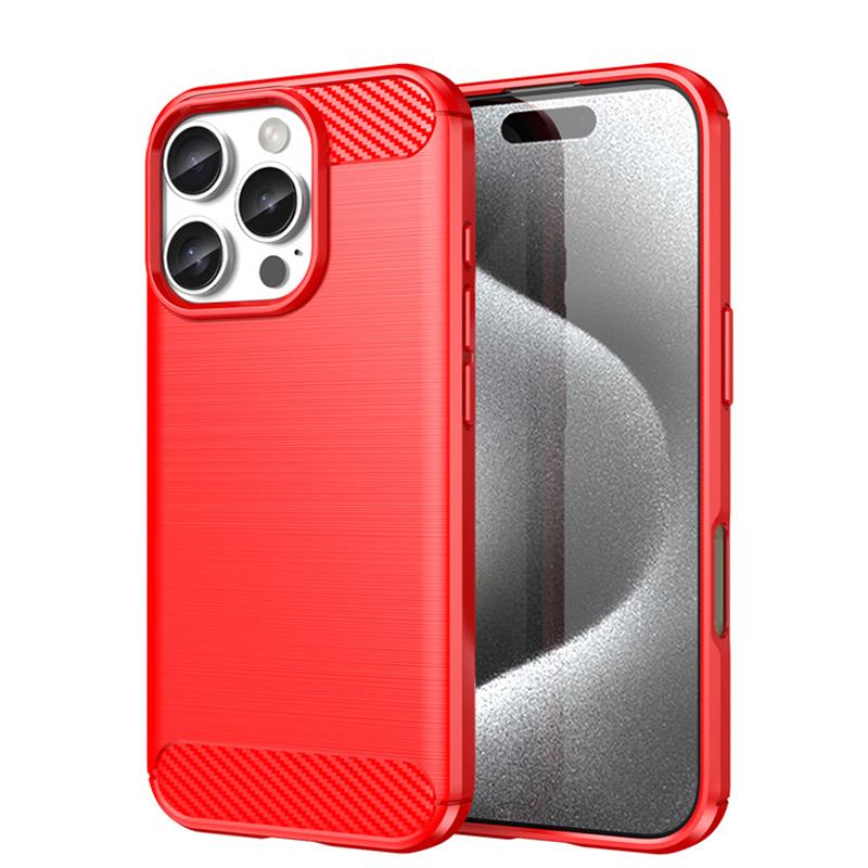 For iPhone 16 Pro Max Case iPhone 16 Pro Max Cover Brushed TPU Phone Case Shockproof Protective Back Cover For iPhone 16 Pro Max