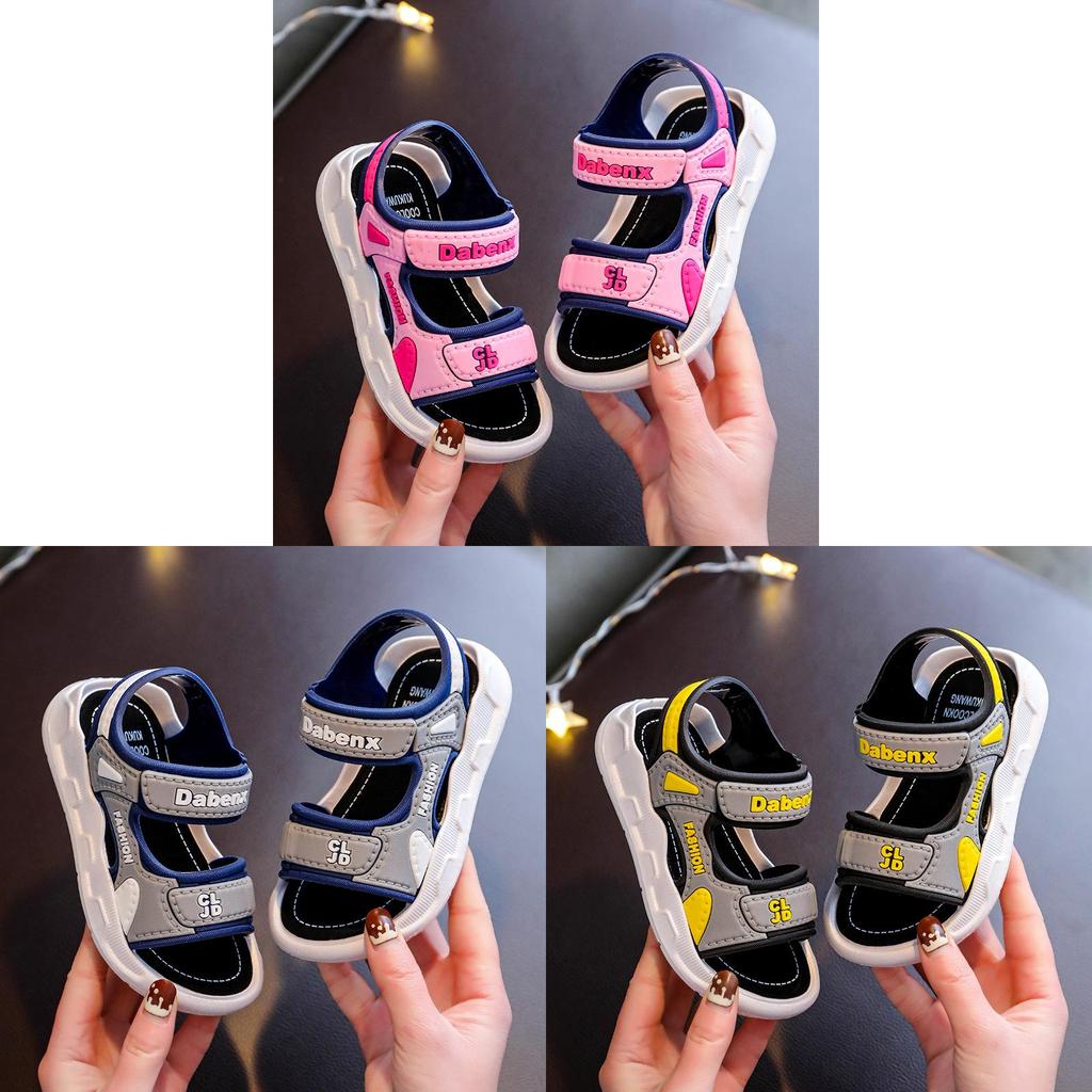 Girl Sandals Summer Soft Sole Non Slip Pvc Beach Shoes For Children