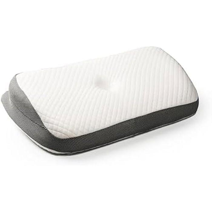 Ergonomic Pillow - InnovaGoods® - Viscoelastic - 2 Height Levels - Washable Cover - Anti-Snoring