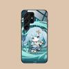 Game GI Faruzan Glass Mobile Phone Case for Samsung Galaxy S26 S25 S24 S23 S22 S21 S20 Note20 Plus FE Ultra Colorful Cover