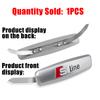 For 3q SLINE A4 B5 B6 B7 B8 A1 A3 8P 8L A6 C5 C7 A5 A7 A8 Car Seat Center Console Badge Sticker Cover Decor Auto Accessoriesq3