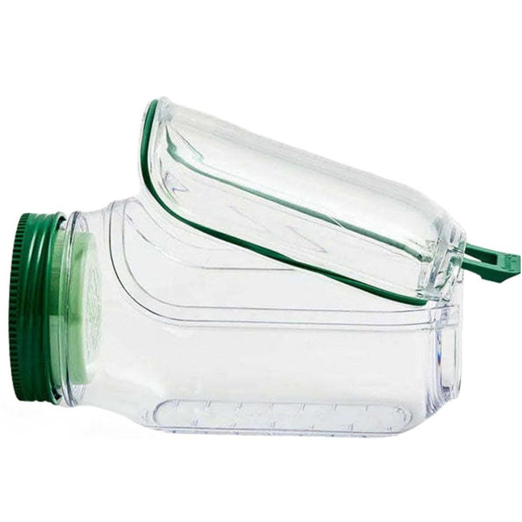 Auslaufsicherer Dressingbehälter mit Seitenöffnung und Deckel, Salat-Aufbewahrungsbehälter, Glas, Salatbehälter für Zuhause, Outdoor, Reisen und Party