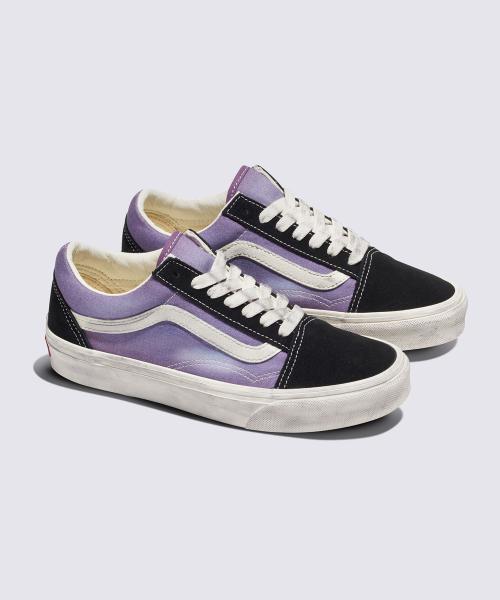 [Vans] Old Skool - (Wave Washed) Purple VN000CR5PRP1