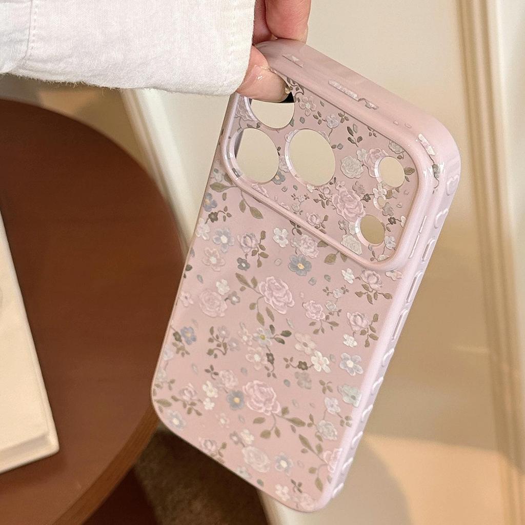 Lila Rosen Handyhülle für iPhone 17 und iPhone 17 Pro Max