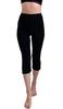 Kumi Tunica Premium Fabric Leggings with Flared Leg Cold Weather Prevents Made In 1 Count Women's Openings, Non-Cling, Below-the-Knee Length,