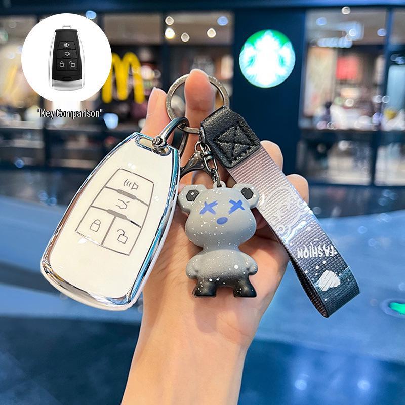 Compatible with Beijing BJ40Plus, BJ80, BAIC Changhe A6, Weiwang S50, Premium M50F, and M60 Key Cases.