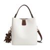 Premium commuter bucket bag versatile shoulder bag leather bag women's new women's oblique span bag