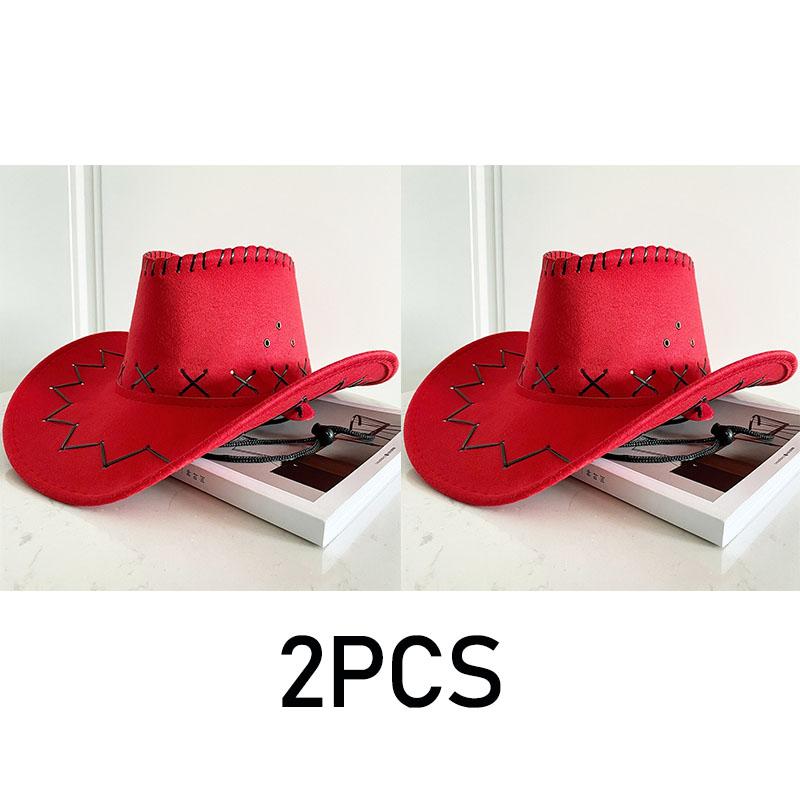 Braut Cowboyhut Chapeau Cowgirlhut Cowboy-Accessoires Cowboyhut Frau NZM02